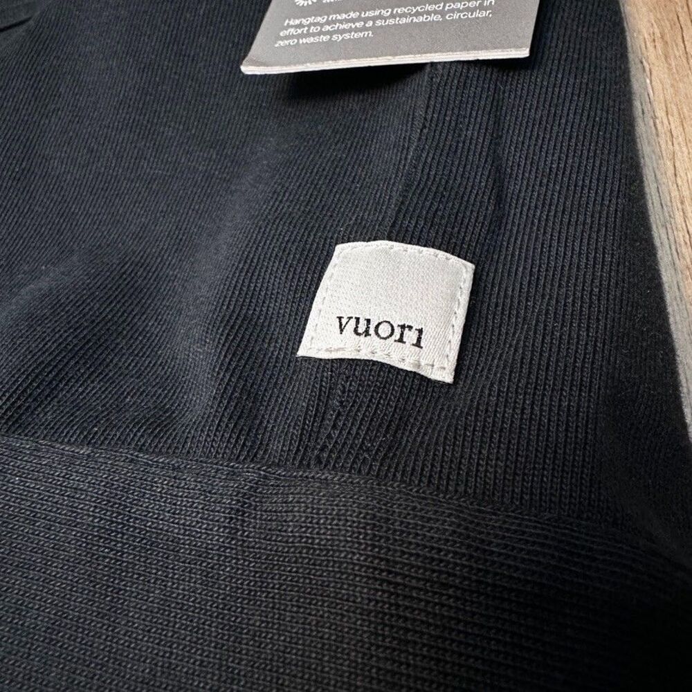 Vuori Mackenzie Jacket Medium Washed Black Cotton Shacket Chore Coat Inspo NWT - Picture 9 of 16